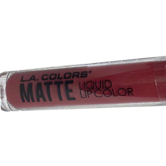 NEW L.A. Colors Matte Liquid Lip Color LG 406 Perception - Picture 3 of 4